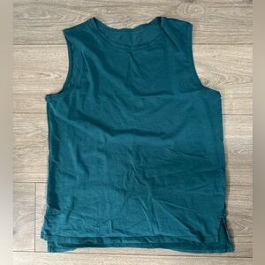 Teal Sleeveless Lululemon Top